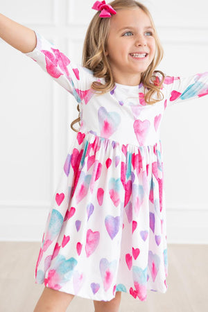 Mila & Rose Twirl Dress in Light Hearted