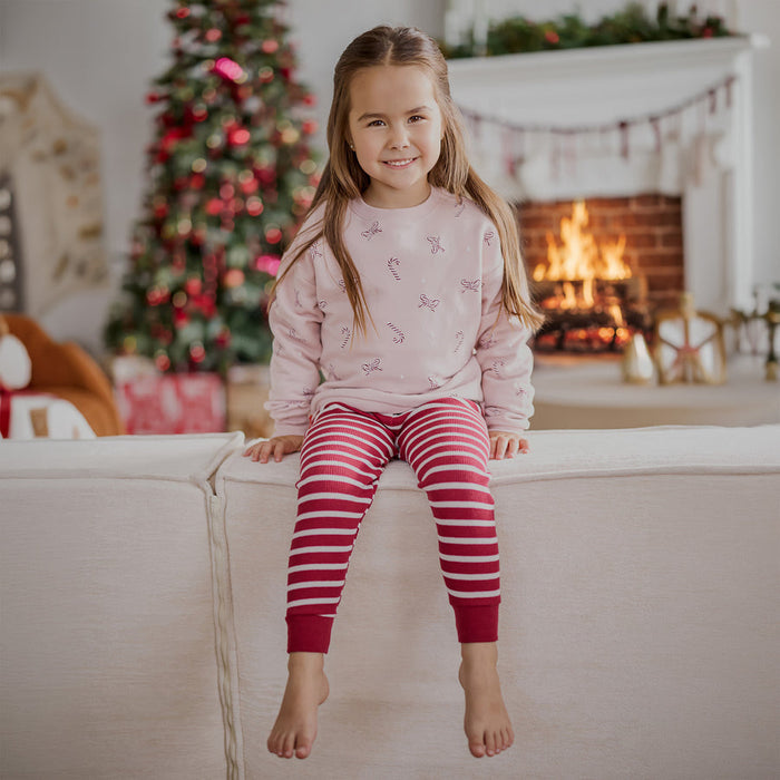 Petit Lem Sweatshirt in Candy Cane Dreams