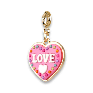 Charm It! Gold Love Sugar Cookie Charm