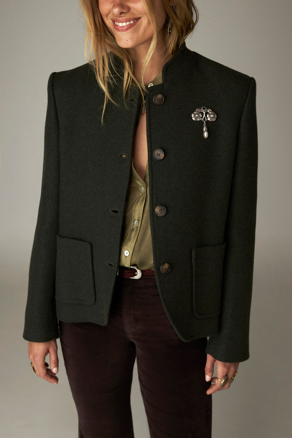 Maison Hotel Salao Jacket in Moss