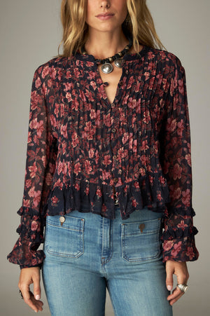 Maison Hotel Lerele Blouse in Punk Pink