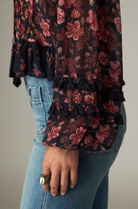 Maison Hotel Lerele Blouse in Punk Pink
