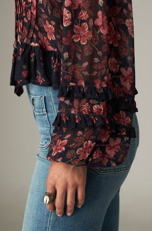 Maison Hotel Lerele Blouse in Punk Pink