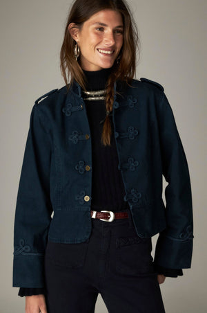 Maison Hotel Napoleon Jacket in Cosmic Navy