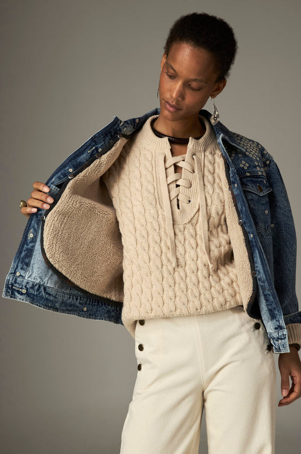 Maison Hotel Ryder Jacket in Blue Note