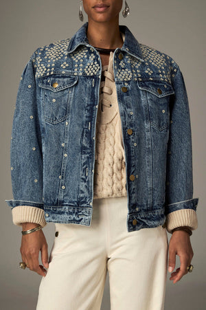 Maison Hotel Ryder Jacket in Blue Note