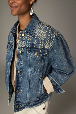 Maison Hotel Ryder Jacket in Blue Note