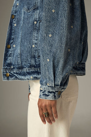 Maison Hotel Ryder Jacket in Blue Note
