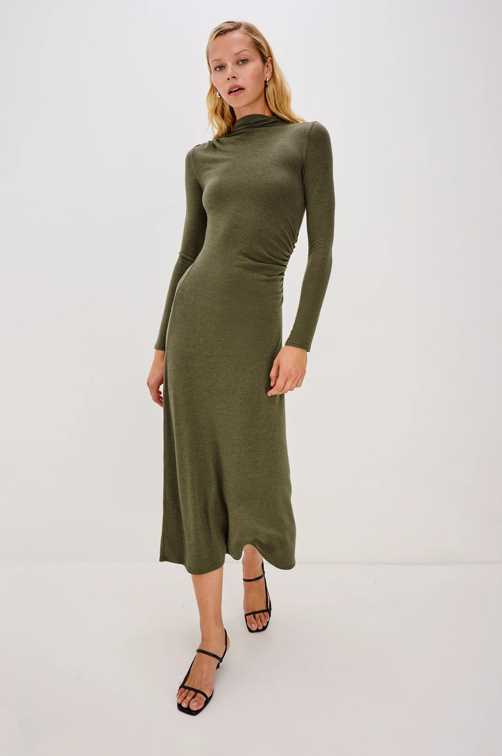 Rails Margaret Dress in Heather Olive