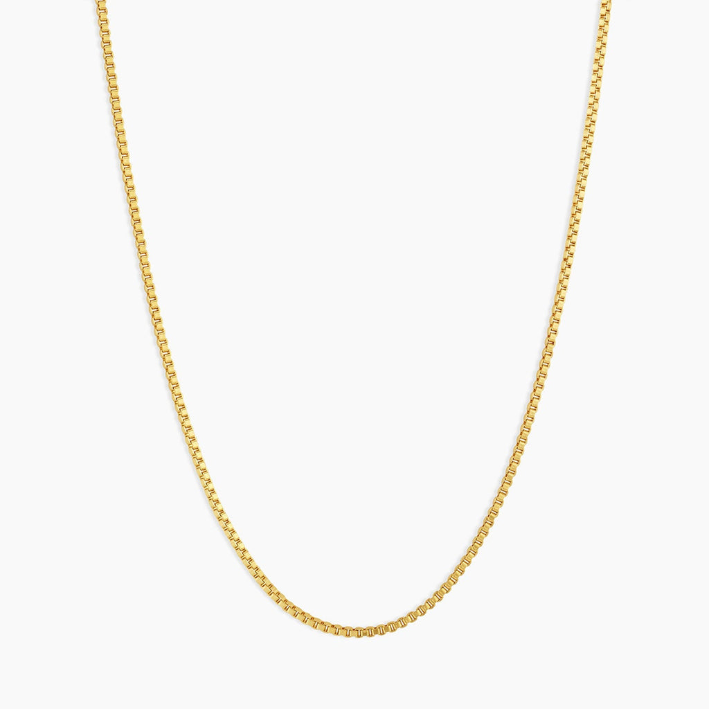 Gorjana Bodhi Mini Necklace 22 Inches in Gold