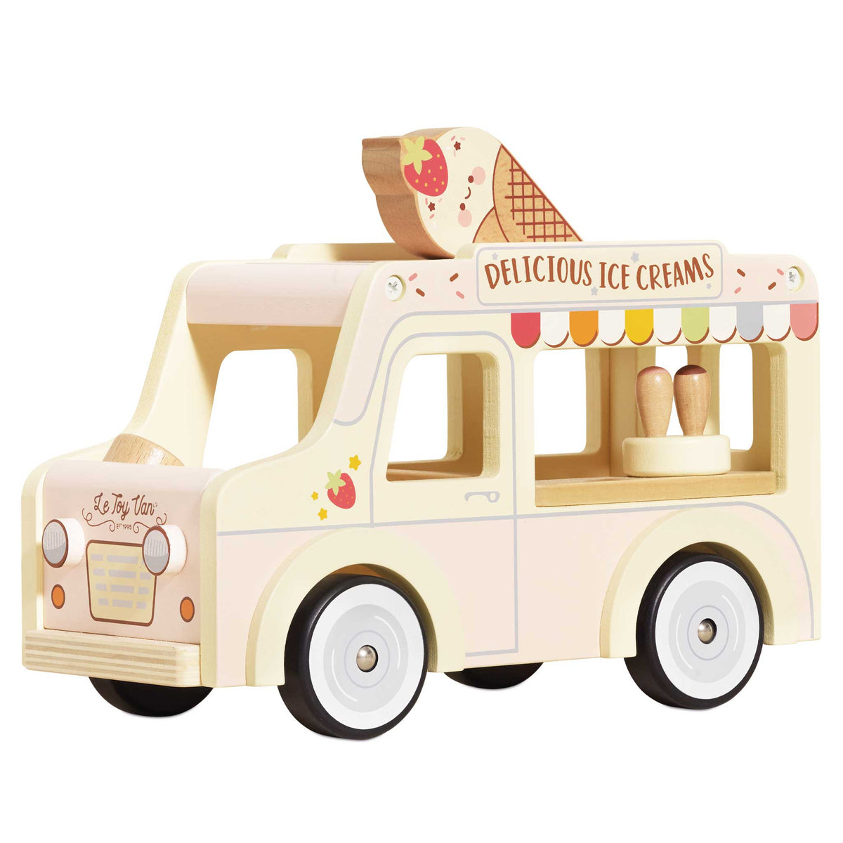 Le Toy Van Wooden Ice Cream Van