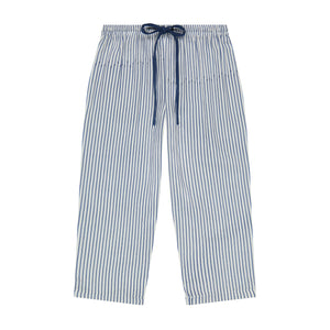 Mer St Barth La Plage Boy's Drawstring Pant Marine Stripe