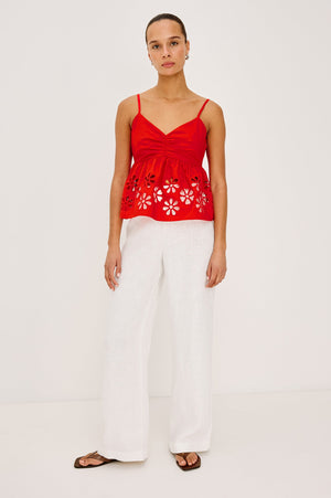 Rails Meru Top in Scarlet