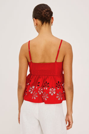 Rails Meru Top in Scarlet
