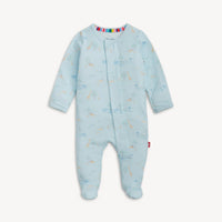 Magnetic Me Modal Footie in Serene Safari in Blue