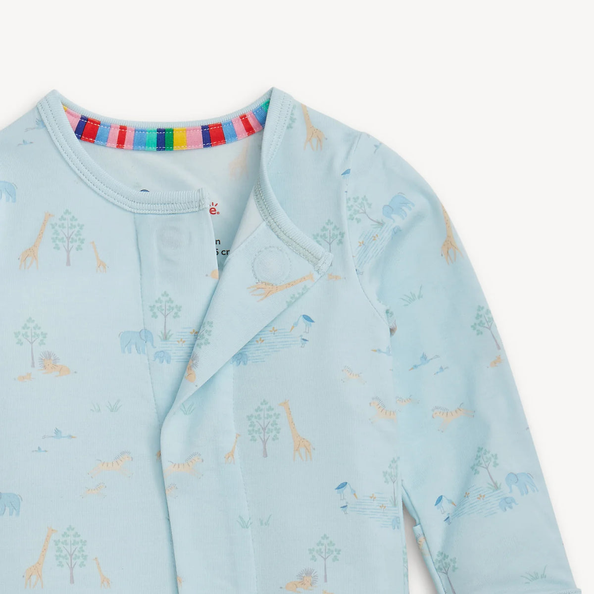 Magnetic Me Modal Footie in Serene Safari in Blue