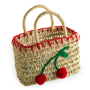 Rachel Riley Mini Beach Bag in Mini Cherry