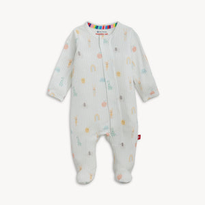 Magnetic Me Modal Footie in Blue Lullaby Sky