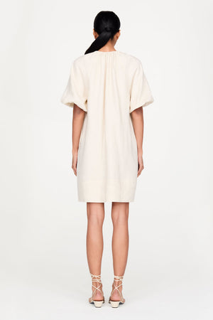 Marie Oliver Huxley Dress in Whitecap