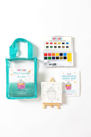 Tiny Easel Mini Art Kit - Multiple Styles!