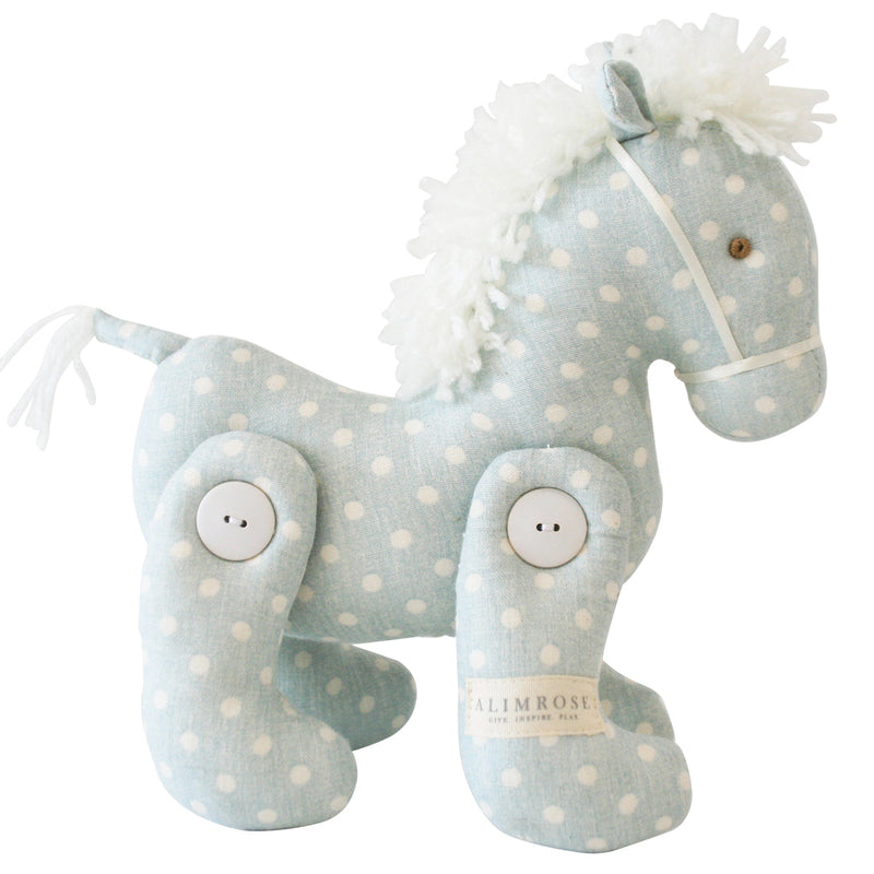 Alimrose Jointed Pony in Blue