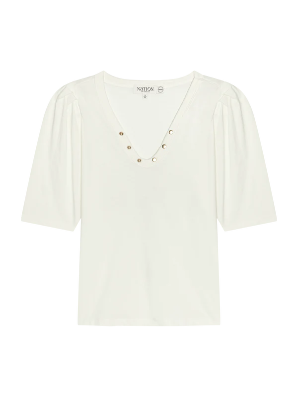 Nation Nahal Top in Porcelain