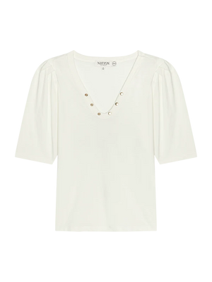 Nation Nahal Top in Porcelain