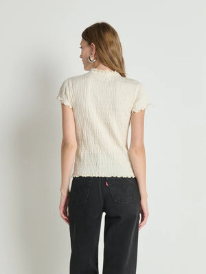 Nation Natalia Top in Porcelain