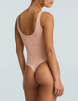 Commando Neoprene Tank Bodysuit in Desert Rose