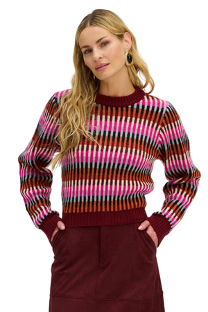 Allison New York Nora Sweater in Pink Multi