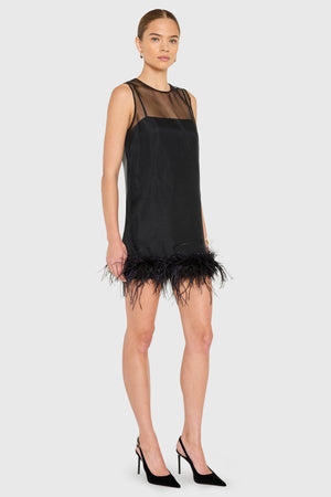 Amanda Uprichard Minnie Dress in Black