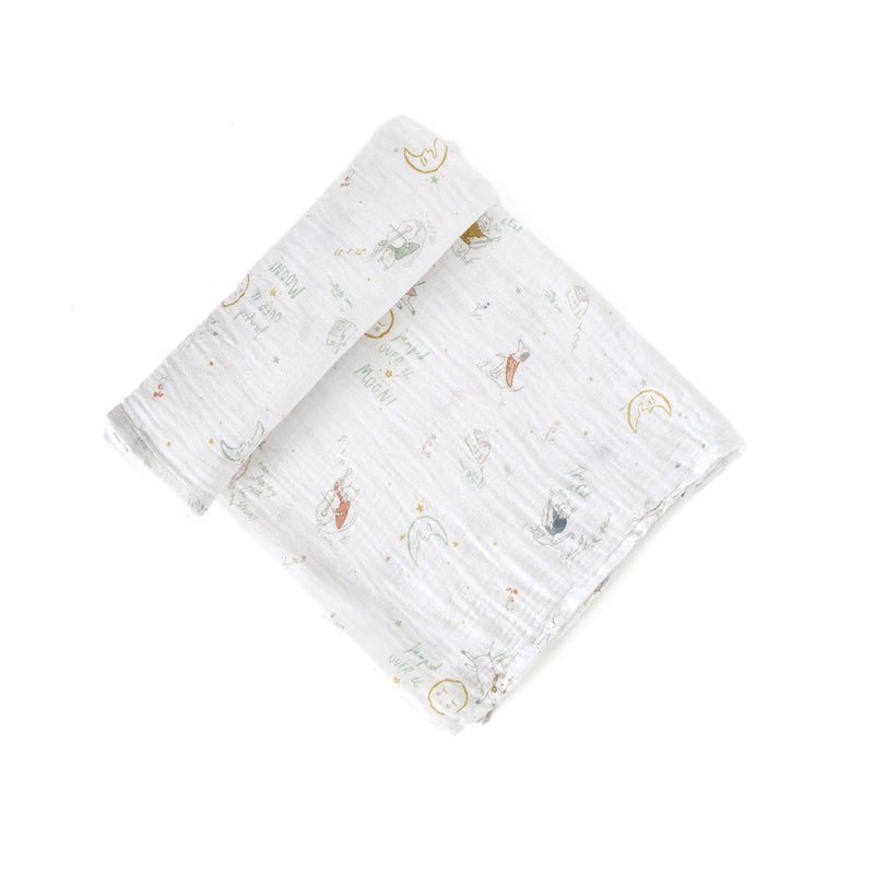 Pehr Swaddle Blanket in Over the Moon
