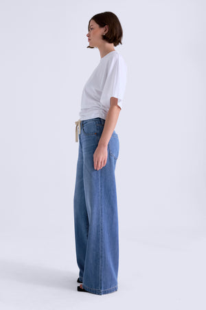 JADYN W/ DRAW CORD  LOW SLUNG PALAZZO W/ DRAWCORD