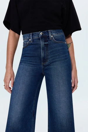 Pistola Lana Crop Wide Leg Jean in Broadway