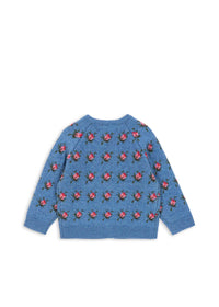 Konges Slojd Belou Knit Cardigan in Rosie Shade