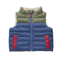 Pink Chicken Reversible Riley Vest in Space Rockets