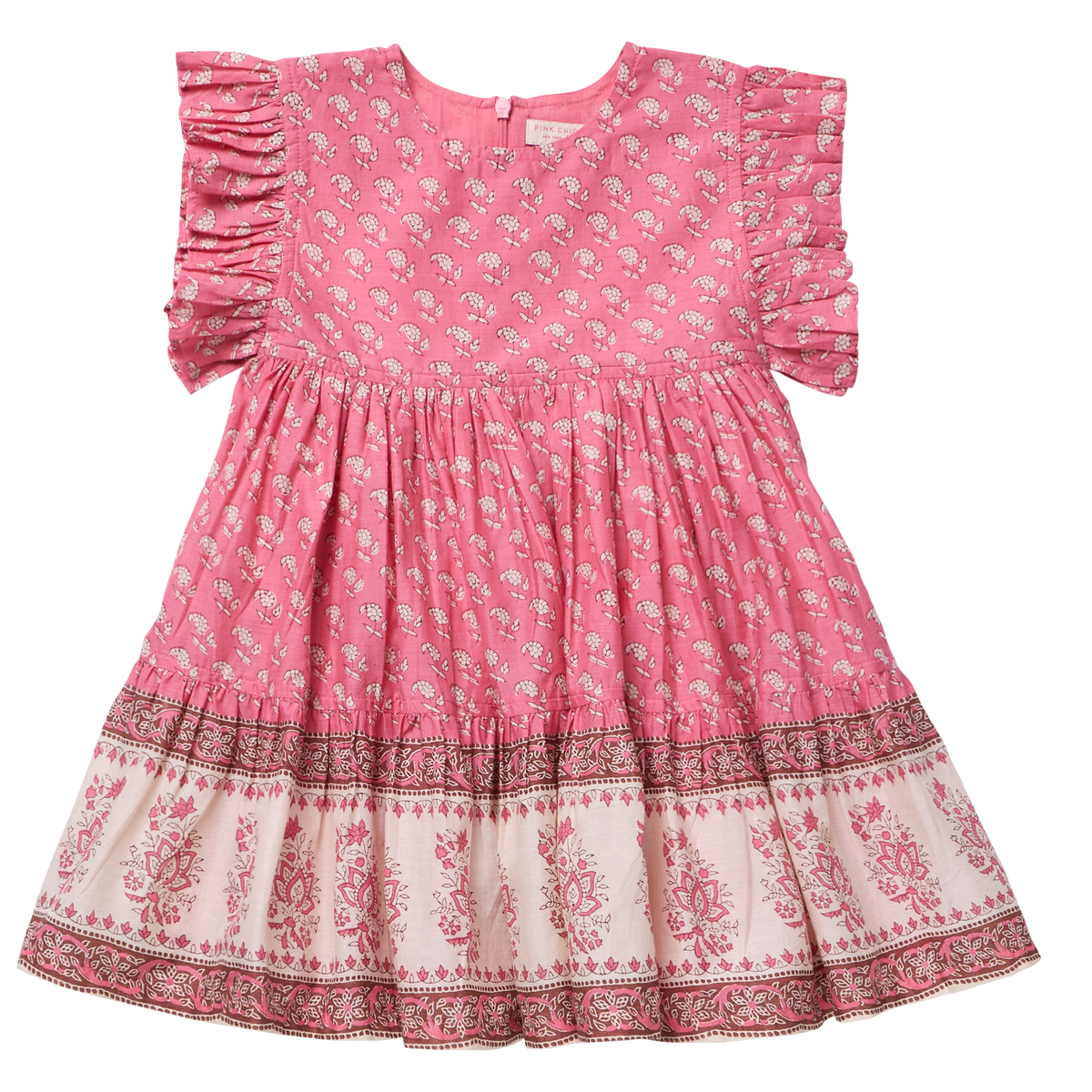 Pink Chicken Kit Dress in Small Paisley
