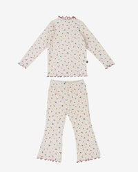 Petite Hailey Bella Flower Set in Cream