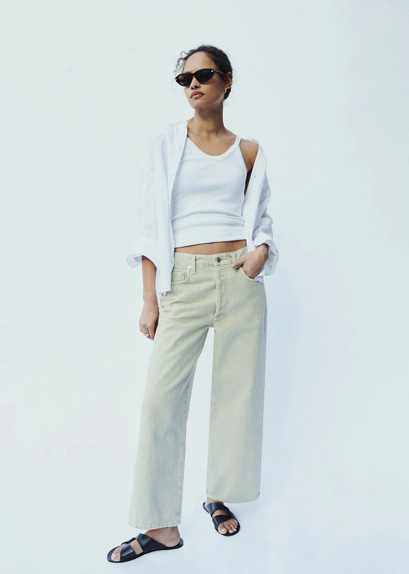 Citizens of Humanity Pina Baggy Crop Jean in Alfalfa