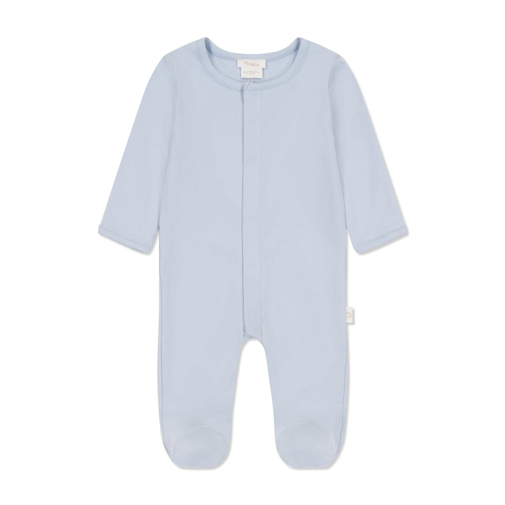 Pimalu Snap Footie in Light Blue