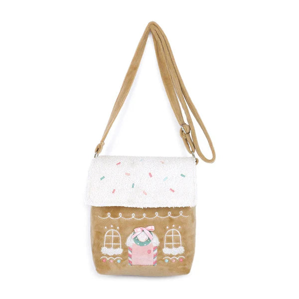 Mon Ami Gingerbread House Cross Body Purse