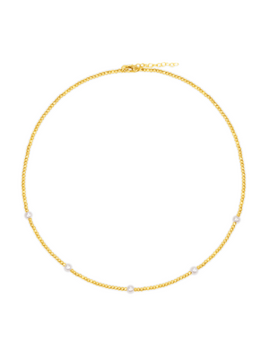 LeMel Anna Pearl Beaded Necklace