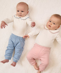 Oso & Me Peter Pan Onesie with Rose Piping
