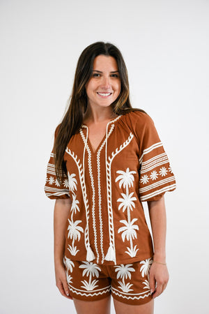 Aislinn Blouse | Umber