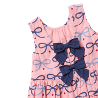 Pink Chicken Eloise Dress in Pink Bows