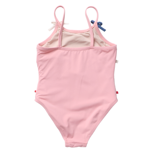 Pink Chicken Lottie Bow Swimsuit in Pink Bows
