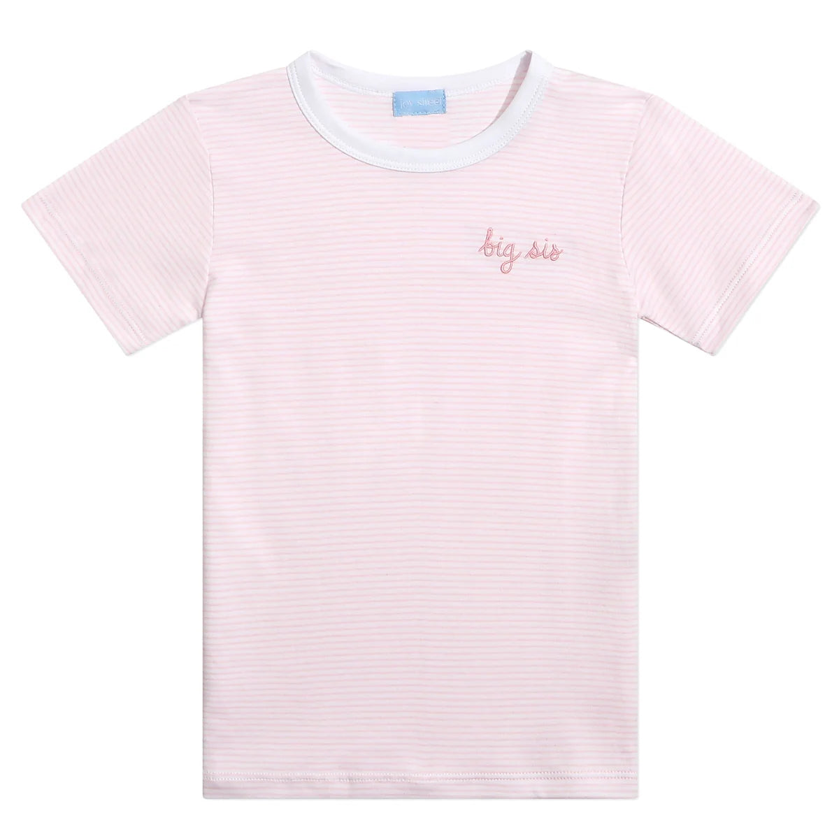 Joy Street Kids Big Sis T-Shirt in Light Pink