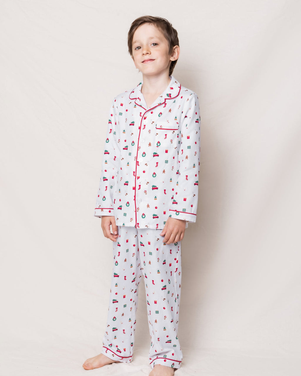 Petite Plume Children's Pajama Set in Winter Nostalgia