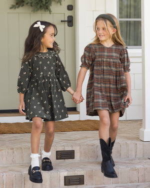 Rylee + Cru Freya Dress in Blossom Embroidery