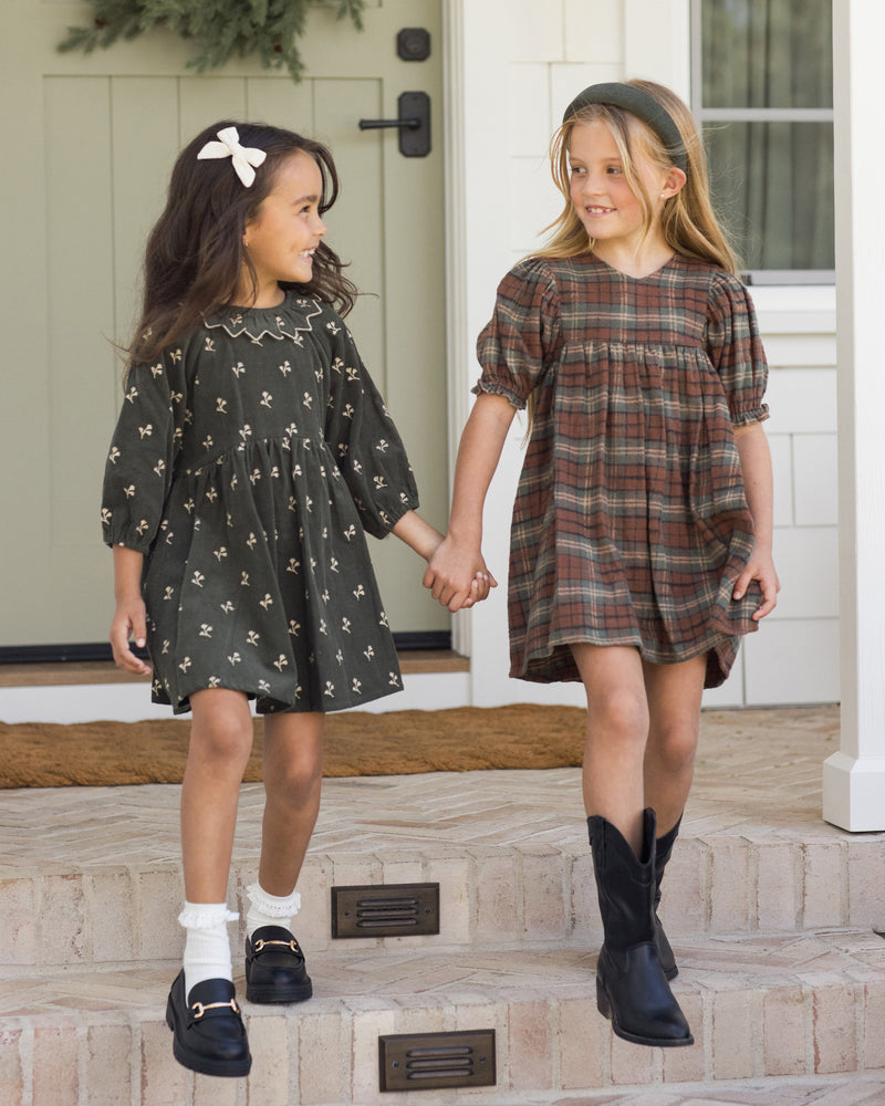 Rylee + Cru Freya Dress in Blossom Embroidery